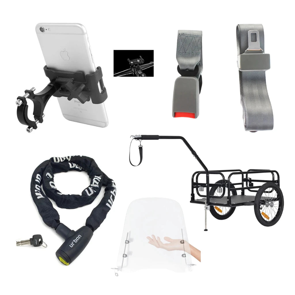 Accesorios para scooters eléctricos y sillas de Ruedas eléctricas