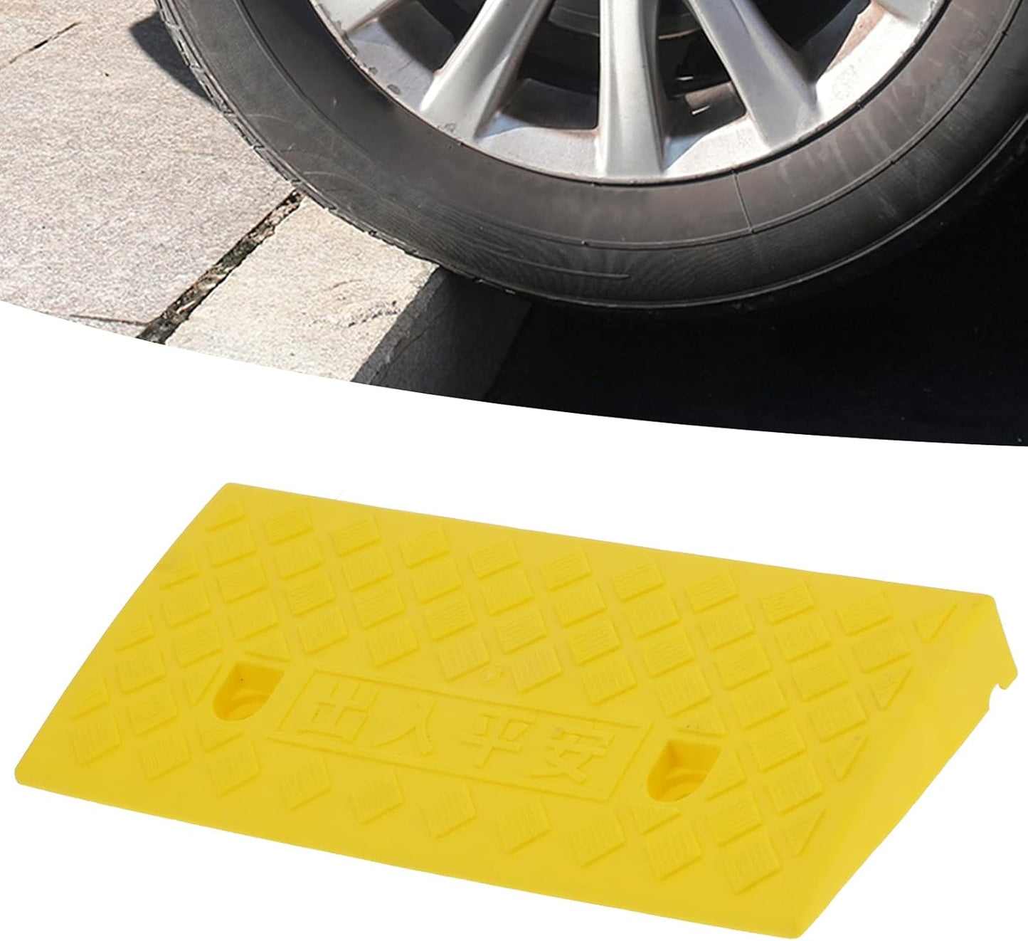 Rampa de bordillo de PVC Puzle