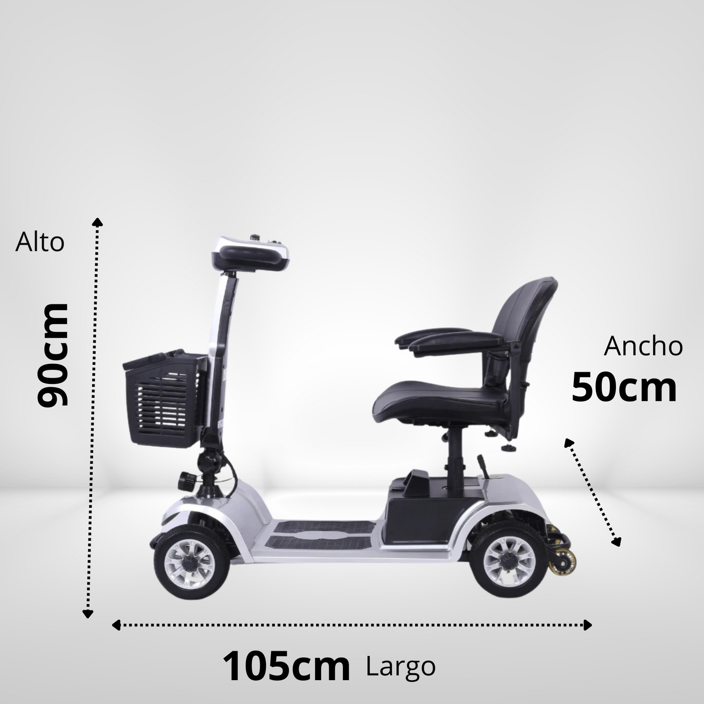 Scooter Eléctrico para mayores y personas con discapacidad Modelo UNAGI