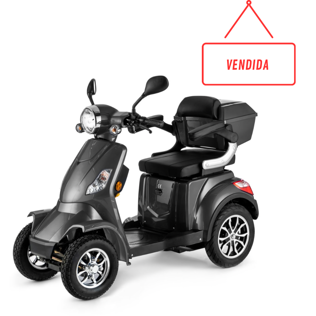 SEMI NUEVO Scooter Eléctrico veleco Faster Gris