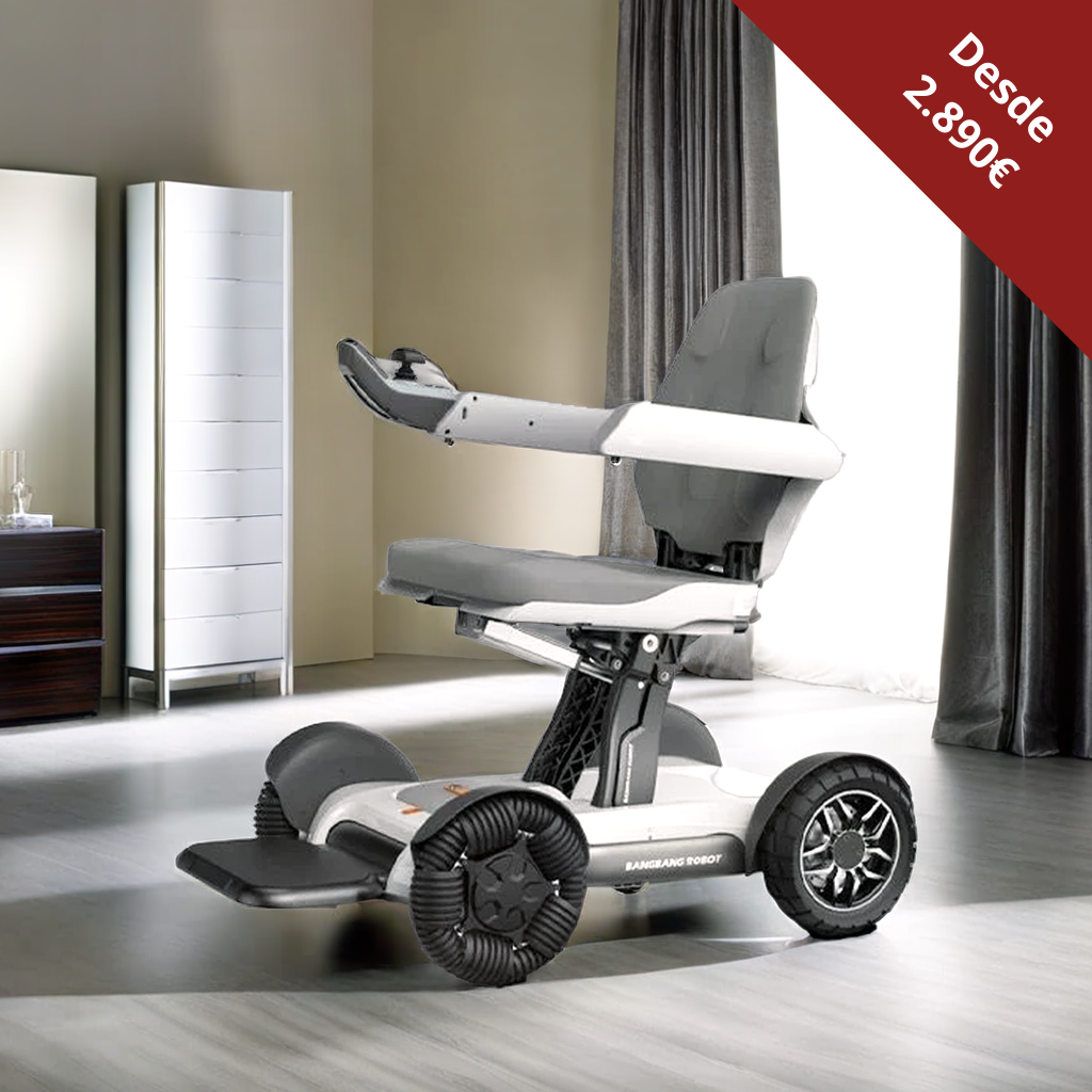 Silla de Ruedas Eléctrica plegable Mobility Folding, sillas de ruedas eléctricas para Personas con discapacidad iva Reducido