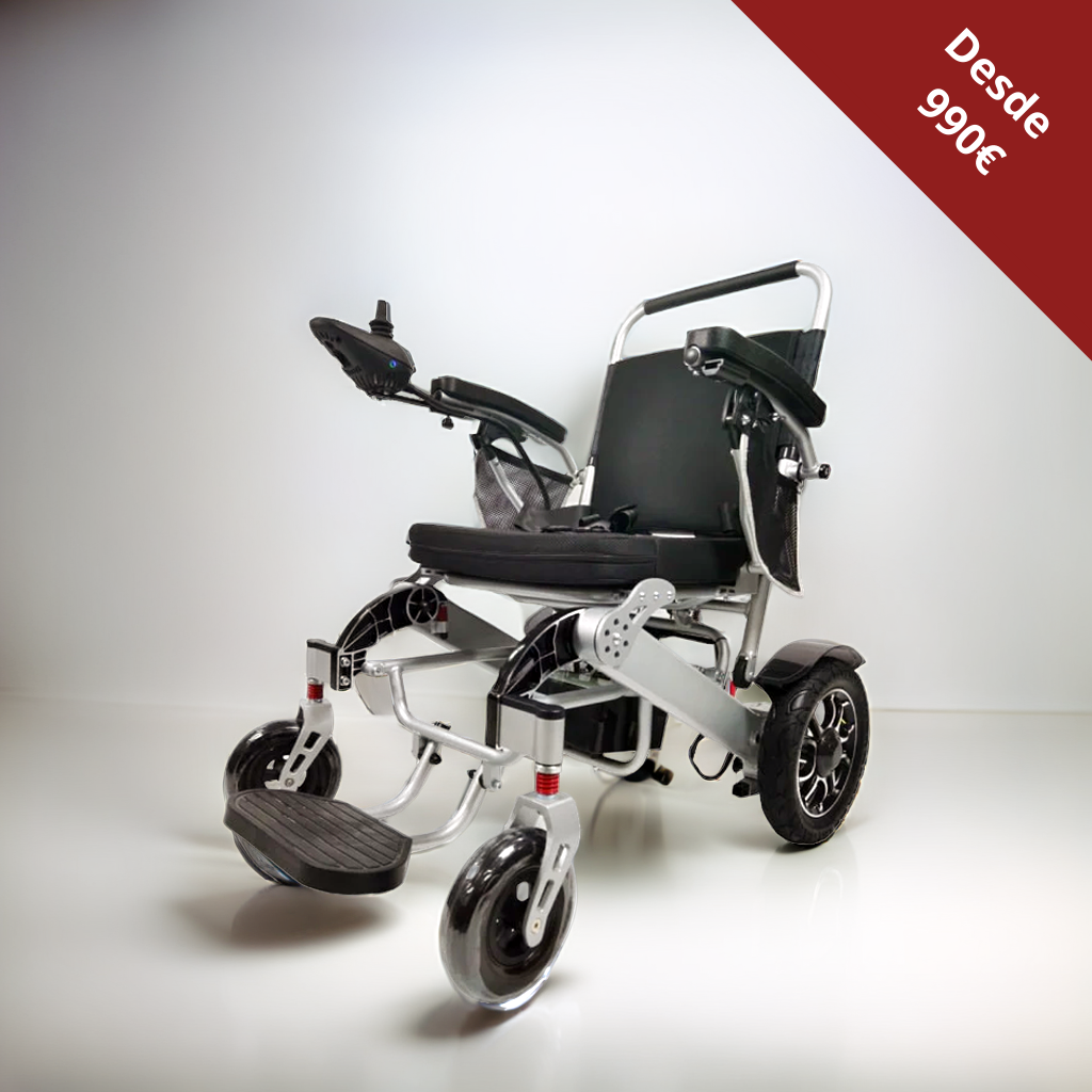 Silla de Ruedas Eléctrica Plegable Modelo TOLEDO iva Reducido