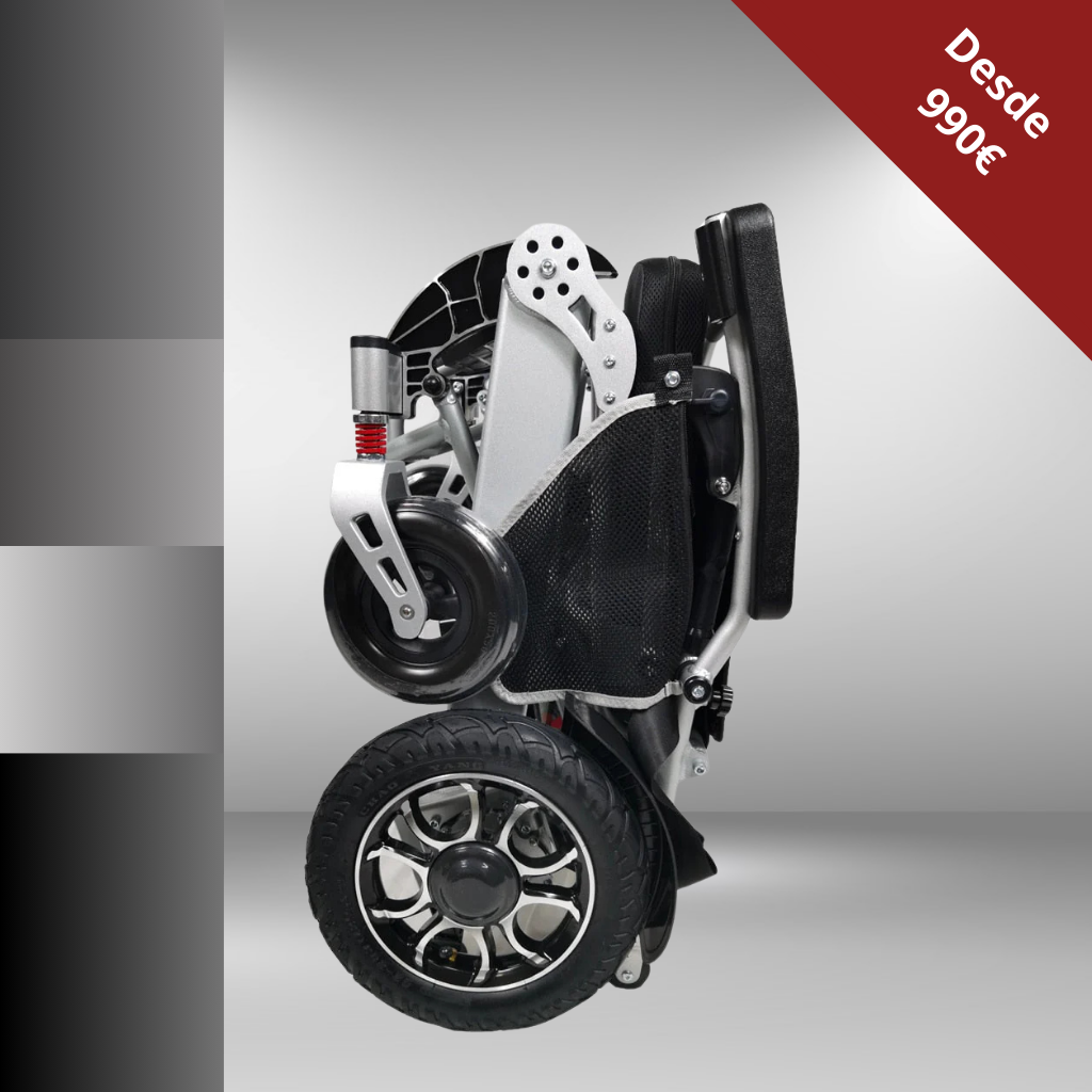 Silla de Ruedas Eléctrica Plegable Modelo TOLEDO iva Reducido
