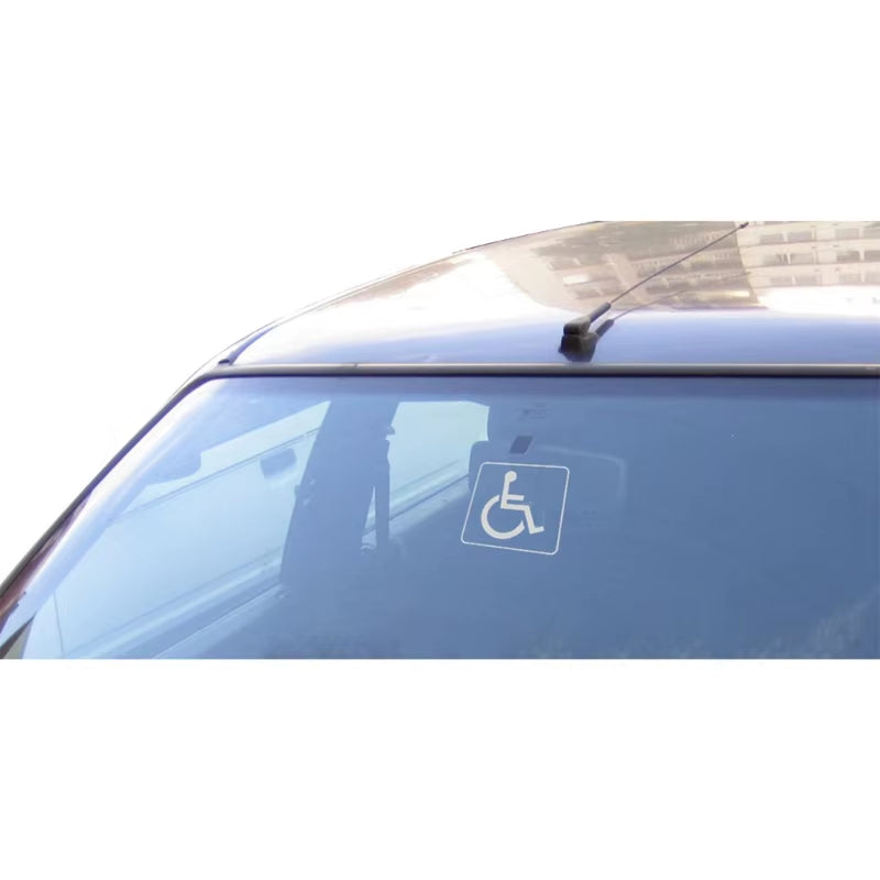 10Pcs Disabled Sign Disability Mobility Parking Car Sticker Self Adhesive Decal for Car Auto Accessories