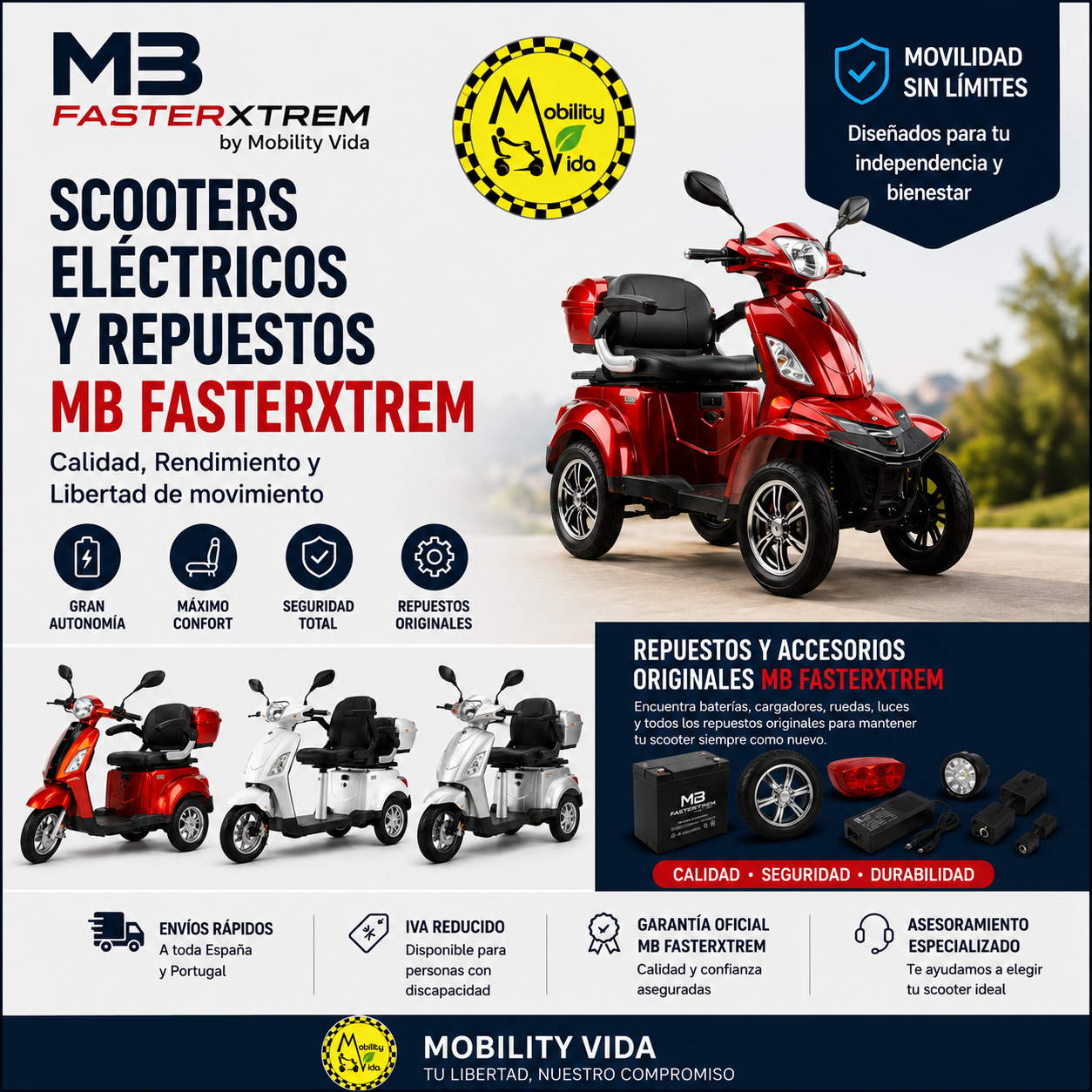 Colección MB FasterXtrem | Mobility Vida