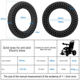 Neumático anti pinchazos trasero ZT16 RP 12 1/2 x 1/4  (57 - 203 )