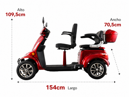 FASTER XTREM 2 Doble asiento iva Reducido