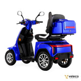 Scooter Eléctrico Veleco GRAVIS Azul - Mobility-Vida