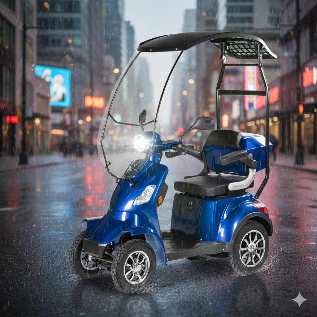 Scooter Eléctrico Veleco Faster con Techo iva Reducido