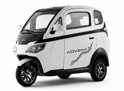 Advena Veleco Minicoche eléctrico de tres ruedas con protección total, IVA reducido 4%