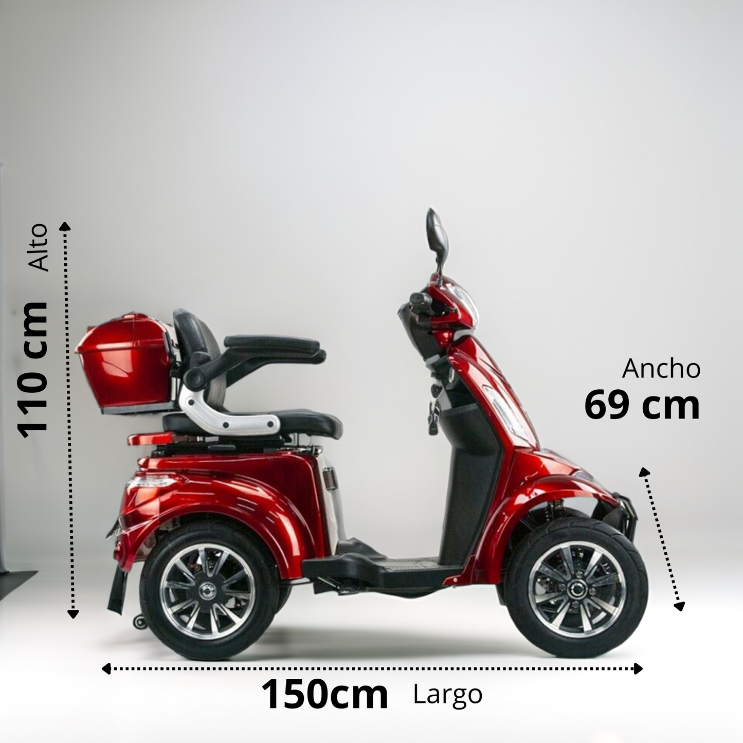Scooter Eléctrico TEKUON Faster xtrem IVA Reducido