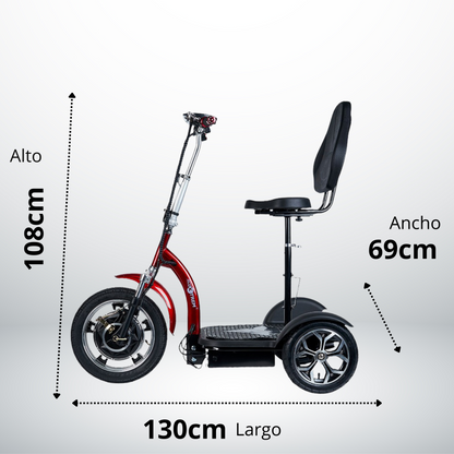 Scooter Eléctrico para mayores y personas con discapacidad Modelo MB16 Iva Reducido