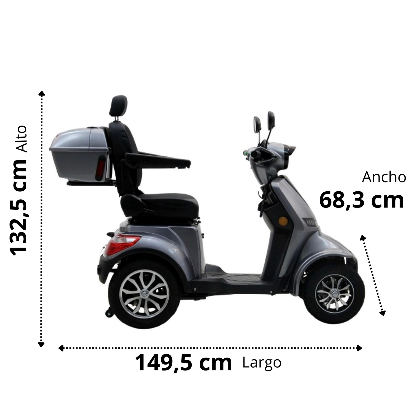 Scooter Eléctrico MB08 Litio