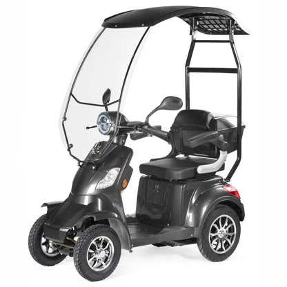 SEMI NUEVO Scooter Eléctrico veleco Faster Gris con Techo