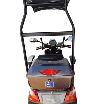 SEMI NUEVO Scooter Eléctrico veleco Faster Gris con Techo