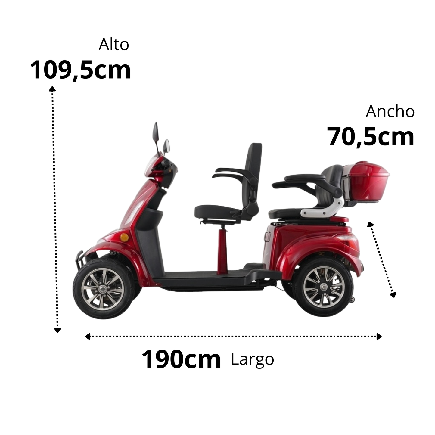 FASTER XTREM 2 Doble asiento iva Reducido