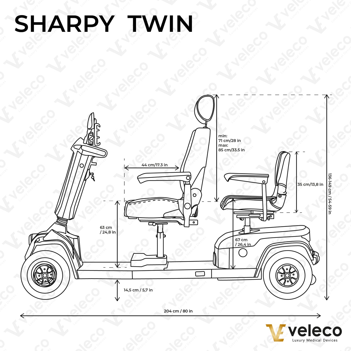 Veleco Sharpy Twin