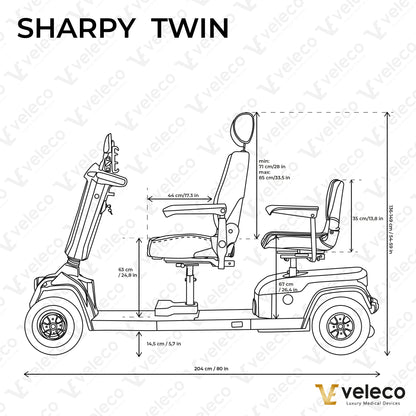 Veleco Sharpy Twin