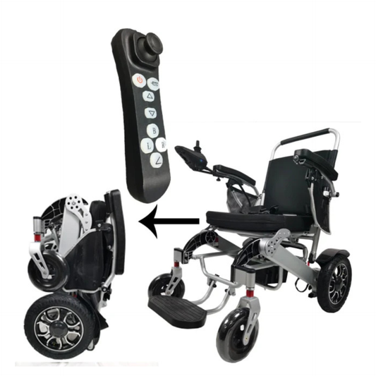 Silla de Ruedas Eléctrica Plegable  Modelo TOLEDO iva Reducido