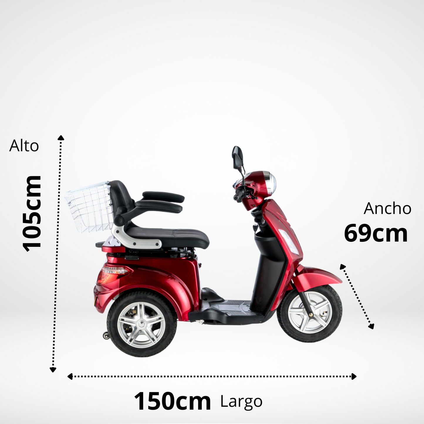 Scooter Eléctrico Veleco ZT15 iva Reducido
