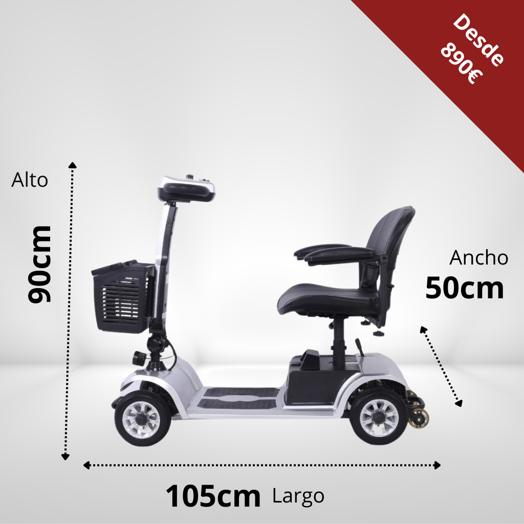 Scooter Eléctrico para mayores y personas con discapacidad Modelo UNAGI