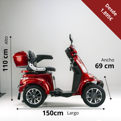 Scooter Eléctrico TEKUON Faster xtrem iva Reducido