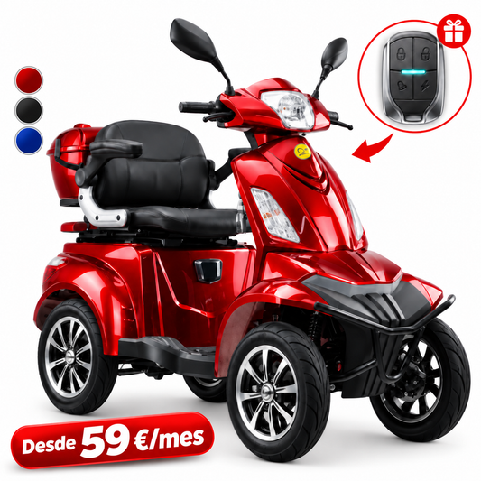 FASTER XTREM® · Scooter eléctrico de 4 ruedas - iva reducido