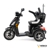 Scooter Eléctrico DRACO Negro - Mobility-Vida